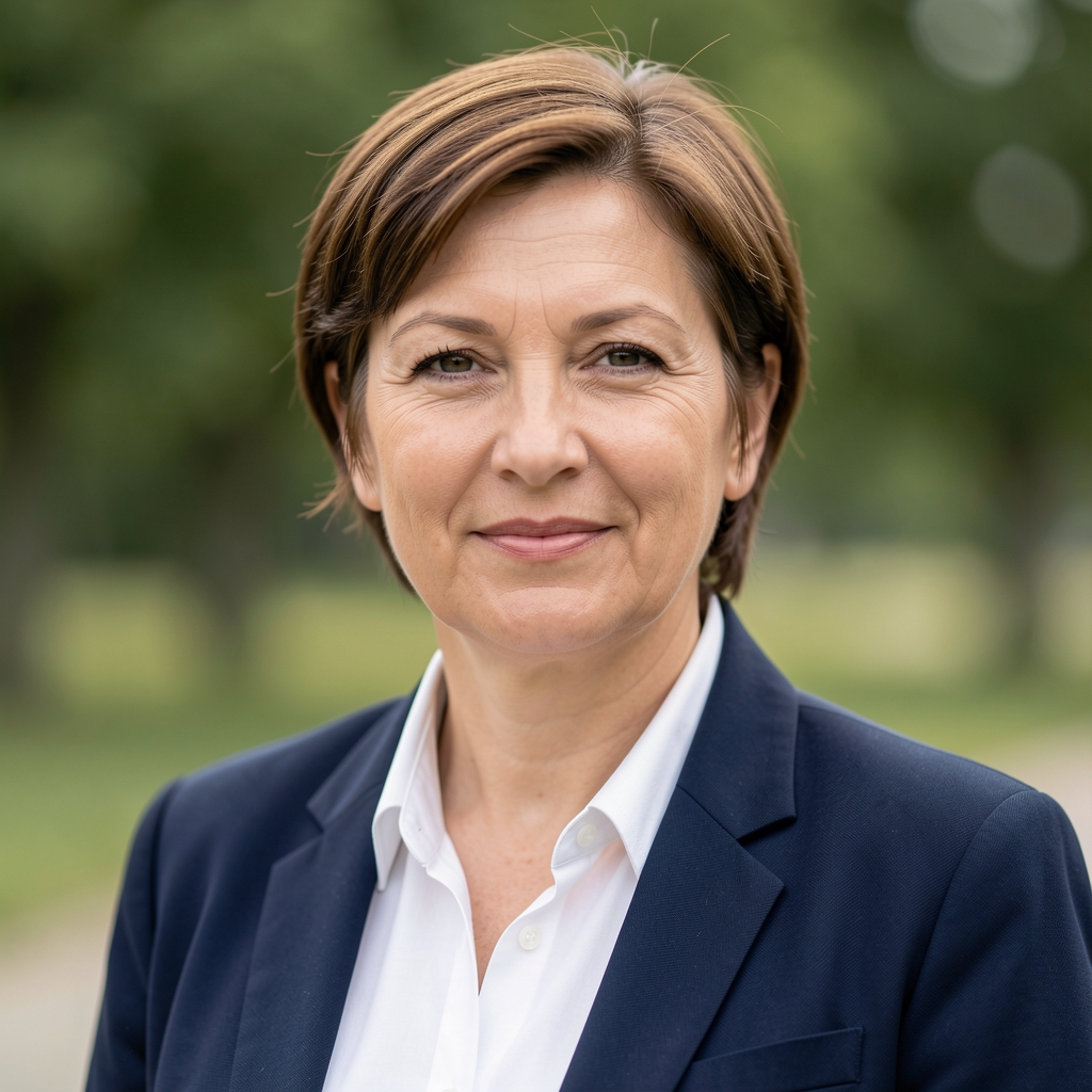 Gordana Tepšić, nezavisna medijska kritičarka i kolumnistkinja, srednje godine, kratka kosa, profesionalna fotografija